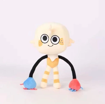 Мягкая пушистая игрушка Sunti Губ Goob Dandy's 28 см из игры В Мире Денди Dandy World декор для детской комнаты подарок на день рождения