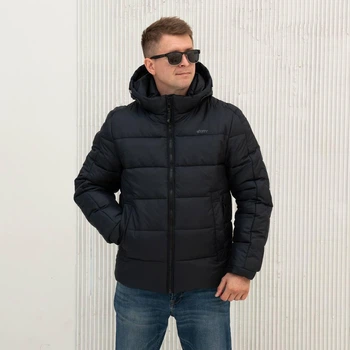 Зимова куртка чоловіча великого розміру UF-Fashion 124-сфк 50 синій