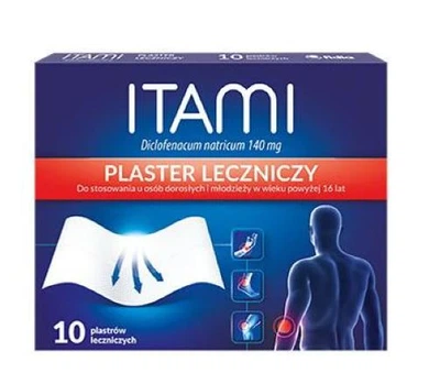 Пластырь Итами, ITAMI, 10 шт