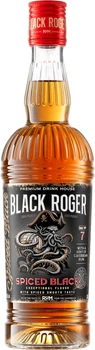 Спиртний напій з ромом Black Roger Spiced Black 0.5 л 35% (4820189295228)