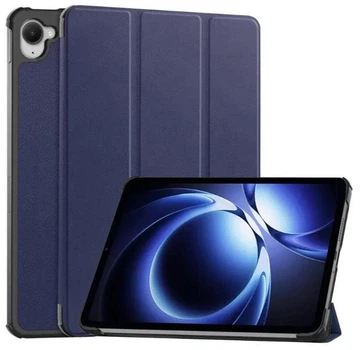 Чехол Crazy Horse на Xiaomi Pad Mini (8.8") / чехол для планшета с функцией подставки / синий