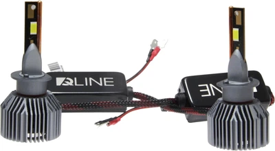 Лампи світлодіодні QLine Ultra +200% 55W H1 6000K (2шт)