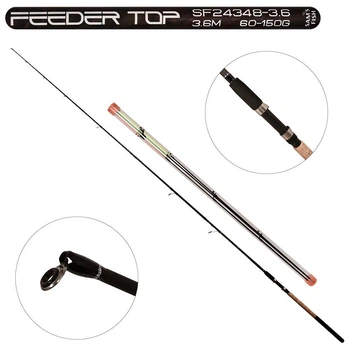 Спиннинг карповый штекерный фидер "Feeder top" 3.6м 100-180г 3+3к Home SF24348-3.6