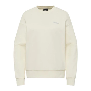 Кофта Jack Wolfskin Essential Crewneck W L Кремовый (1109-4064886450195)