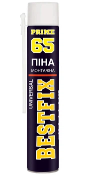 Пена монтажная под трубку 800 мл всесезонная 65 л выход пены BestFIX Universal