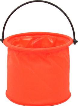 Wiaderko LEAN Toys składane Pomarańczowe 20209 (5905991023944)
