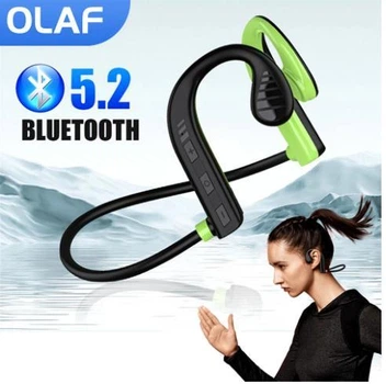 Наушники беспроводные OLAF H1 с открытым ухом костной проводимостью звука блютуз гарнитура