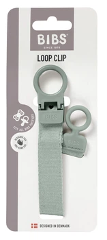 Тримач для пустушки BIBS Pacifier Clip Loop Sage