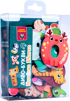 Игра развивающая Vladi Toys магнитная Чудо-буквы Азбука (VT5411-18)