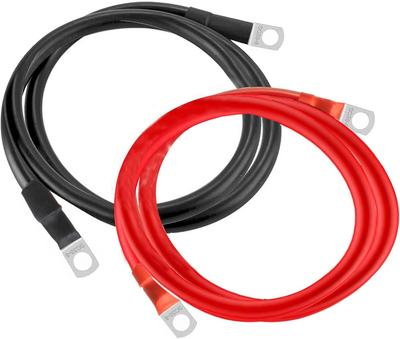 Kabel do łączenia akumulatorów Volt Polska 16 mm² 100 cm M8 para (3SPZC21727)