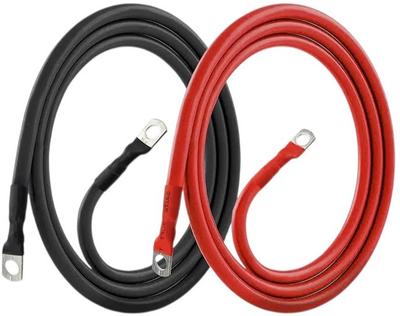 Kabel do łączenia akumulatorów Volt Polska 25 mm² 100 cm M8 para (3SPZC21728)