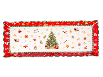 Блюдо новогоднее Lefard Christmas Delight 30,5х11,5 см 985-208 фарфор