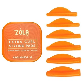 Валики для ламинирования ресниц Zola Extra Curl Styling Pads (XS, S, M, M1, L, XL)