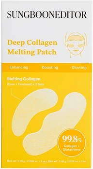 Розчинні колагенові патчі Sungboon Editor Deep Collagen Melting Patch проти пігментації та зморшок 6 шт (8800253022383)