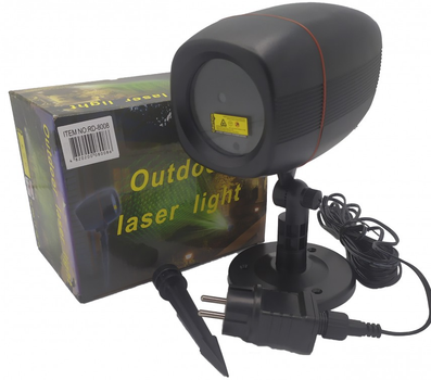Лазерна установка вулична RD-8008 RGB з пультом