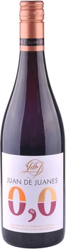 Вино Juan De Juanes безалкогольне червоне сухе 0.75 л 0% (8412276342906)