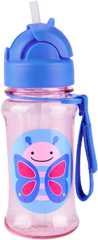 Пляшка для води Skip Hop ZOO Tritan Renew Метелик 355 мл (197233116209)