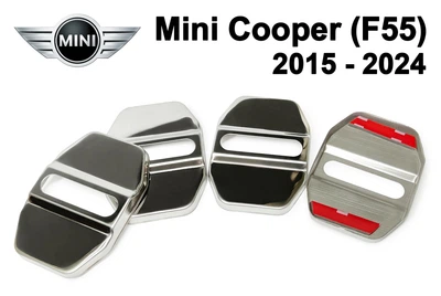 Накладка (заглушка) замка дверей Mini Cooper (F55) 2015 - 2024 (4 двери) Хром