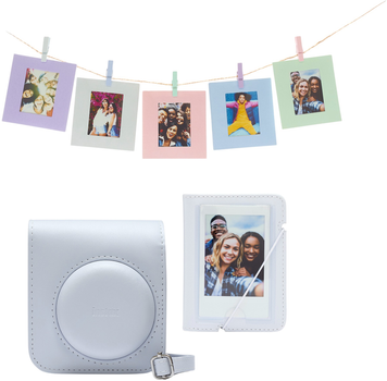 Комплект аксесуарів для камери Fujifilm Instax Mini 12 Accessory Kit Clay White (8720094752075)