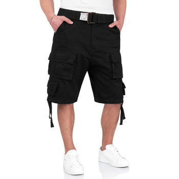 Шорти SURPLUS DIVISION SHORTS M Black