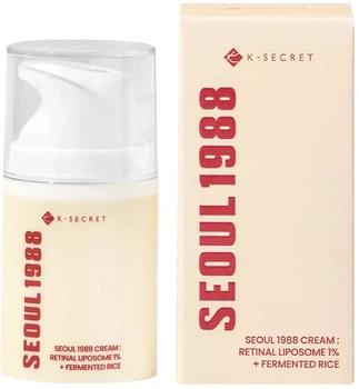 Krem do twarzy K-Secret Seoul 1988 Retinal Liposome 1% + Fermented Rice przeciwstarzeniowy 50 ml (8809695240584)
