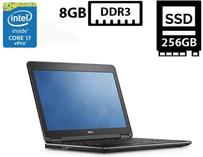 Ноутбук Dell Latitude E7440 14” IPS 1920x1080 Core i7-4600U 2.10GHz 8GB DDR3 SSD 256GB Intel HD Graphics (D7440R8S256B) Б/У