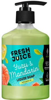 Рідке мило Fresh Juice Yuzu & Mandarin 460 мл (4820168435379)
