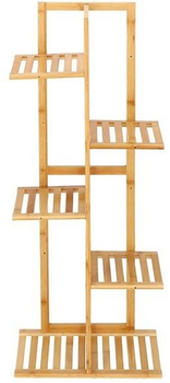 Підставка для квітів Springos із поличками дерев'яна 20 x 40 x 102 см (5907719440507)