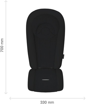 Вкладиш для коляски Cybex Newborn Nest Black (4063846311903)