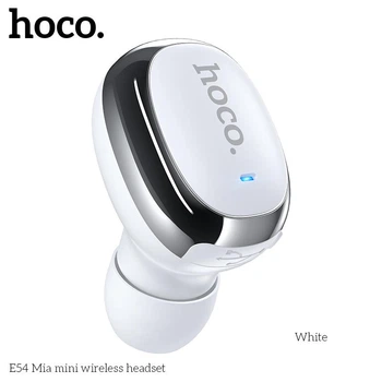 Беспроводная гарнитура Hoco E54 одно ухо (Bluetooth 5.0, до 4 часов работы) - Белый