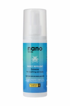 Засіб від комарів, кліщів, мух 100 мл. Nano formula (Extreme) (4820291820288)