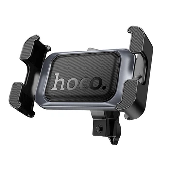 Вело/Мото тримач для телефона HOCO H82 Vista bicycle Motorcycle Universal holder Black Metal Gray (6942007647922)