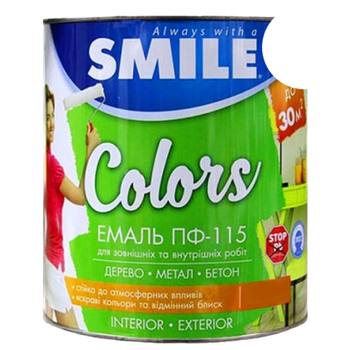 Эмаль алкидная ПФ-115 Smile белая