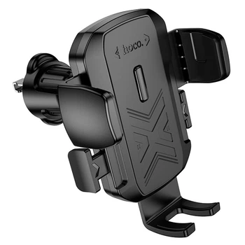 Тримач Hoco Gamble one-button Car holder H64 (air outlet) |4.5-7"| black