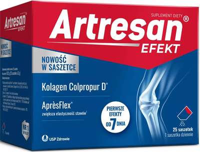 Харчова добавка Artresan Efekt Колаген Colpropur D 25 пакетиків (5904569250423)
