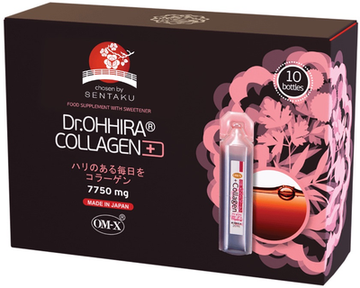 Харчова добавка Dr. Ohhira Collagen+ для пиття 20 мл x 10 флаконів (4779033720266)