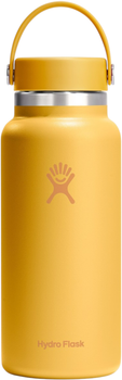 Термопляшка Hydro Flask Wide Mouth Flex Cap Sunbeam 946 мл (840394205335)