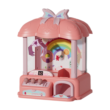 Інтерактивна гра Claw Machine 3347 електронне табло, звуки, мелодії, від батарейок та від мережі, жетони