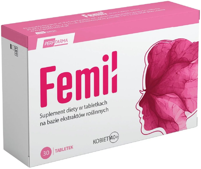 Suplement diety Perffarma Femil 30 tabletek (5902020586388)