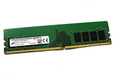 Оперативная память 8 ГБ, DDR4, для ПК, Micron (2400 МГц, 1.2 В, CL17, MTA8ATF1G64AZ-2G3B1) Б/У