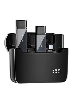 Комплект из 2 беспроводных петличных микрофонов Wireless Microphone S16S Dual Type-C