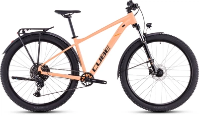 Велосипед Cube Aim Race Allroad M 2025 tangerine´n´black