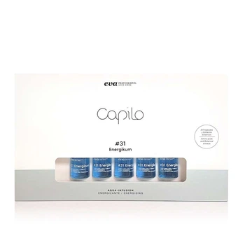 Лосьон прогресивна втрата волосся Eva Professional Capilo aqua-infusion energikum #31 10*7 мл (408631)