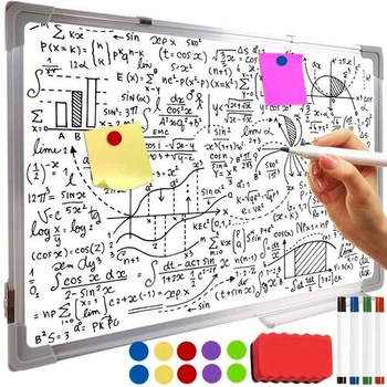 Маркерна дошка 60x40см + маркери, магніти, губка Maaleo 24325
