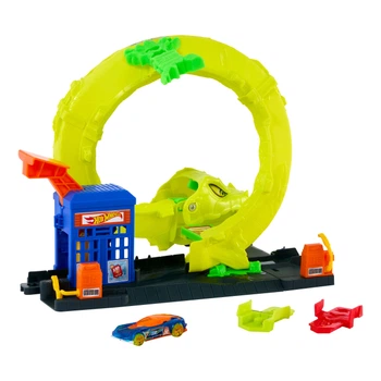 Игровой набор Hot Wheels City Спиральная атака Змеи JBM63