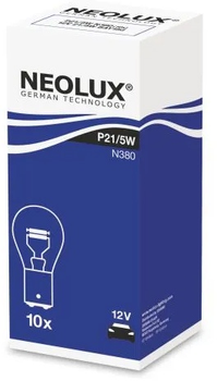 Набір автомобільних лампочок Neolux Standard N380P21/5W 12 В 10 шт (4008321770448)