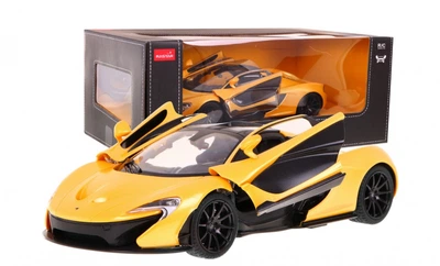 Машинка McLaren P1 GTR желтый RASTAR модель 1:14 Автомобиль на дистанционном управлении + пульт 2,4 ГГц