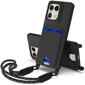 Защитный чехол Reframe Silicone Holder для Motorola Edge 50 Ultra - Black