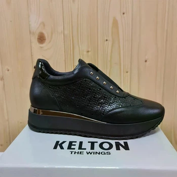 Kelton комфортне італійське взуття з танкеткою, р.37