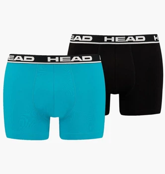 Трусы HEAD Basic Boxer Blue/Black (2 шт) 701202741-021 L